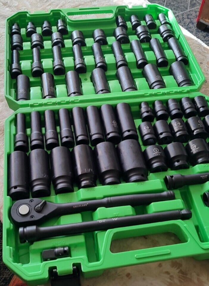 1/4 Drive 6-Point Master Impact Socket Set, 3/16 - 9/16 - Capri