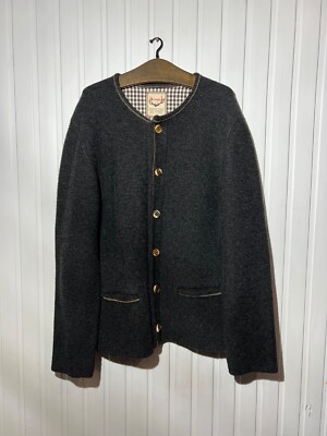Stockerpoint Wool Cardigan Alpine Team Joy of Life Size 48
