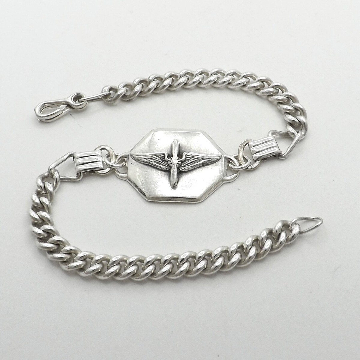 Sterling Silver US Air Force Pilot WWII Sweetheart Wings