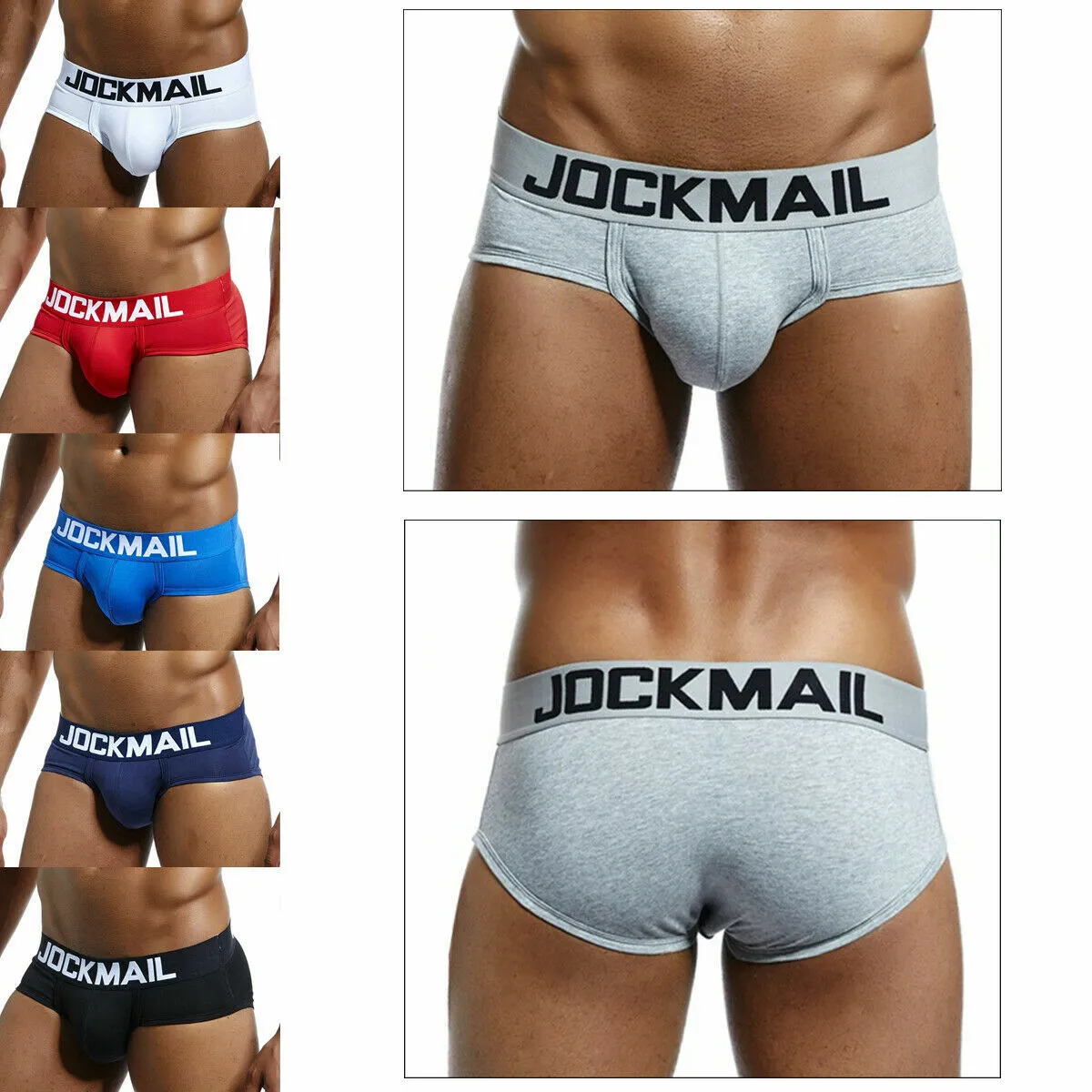 Men Sexy Brief Underwear Pouch Undies Panties Underpants Trunks