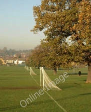 Photo 6x4 Goalposts, Bushey Mead Morden/TQ2568 These football posts corr c2010