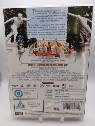 The Sound of Music DVD Film With The Sing-Along Booklet - Picture 2 of 4