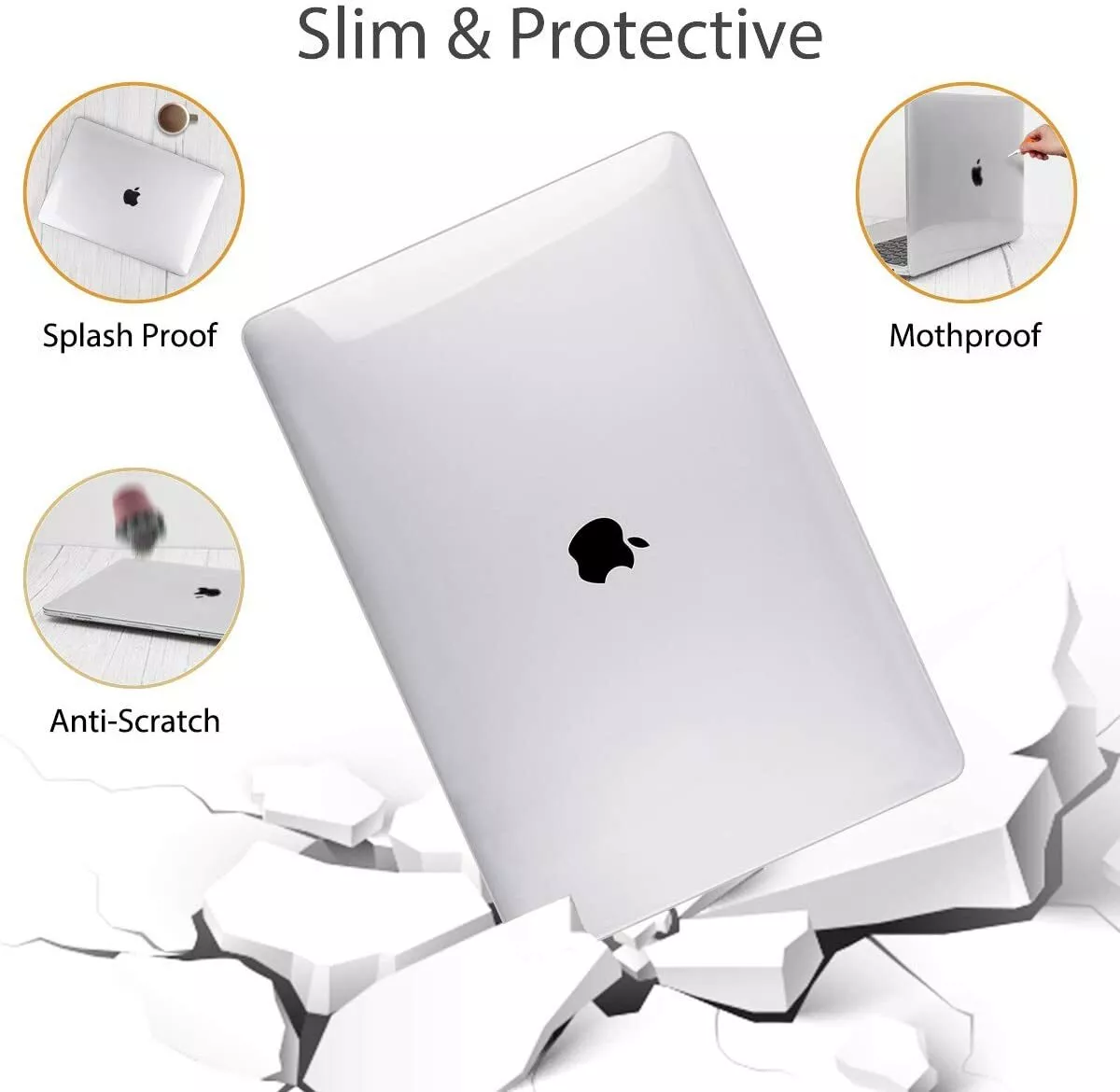 Crackproof MacBook Air 13 inch Case Cover 2020 2019 2018 (Model: A1932/A2179)
