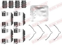 1X Quick Brake 109-0191 ZubehöRsatz Scheibenbremsbelag FüR Hyundai