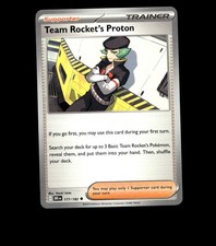 Team Rocket’s Proton - 177/182 - Destined Rivals - Near Mint Non Holo Pokemon