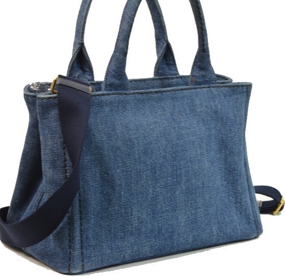 Condition Prada 1BG439 Canapa PM Tote Bag from japan thumbnail 2