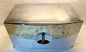 Vintage Kromex Chrome Bread Box MCM Mid Century Stainless Kitchen Storage NICE!