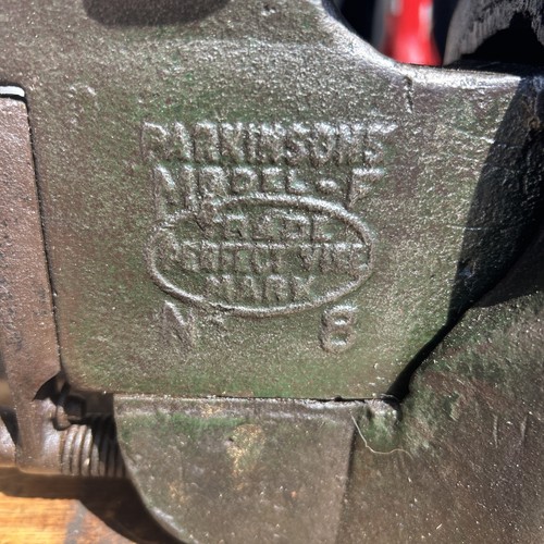 Parkinson's Vice Model F Engineers Heavy Duty No.8 - Picture 12 of 18