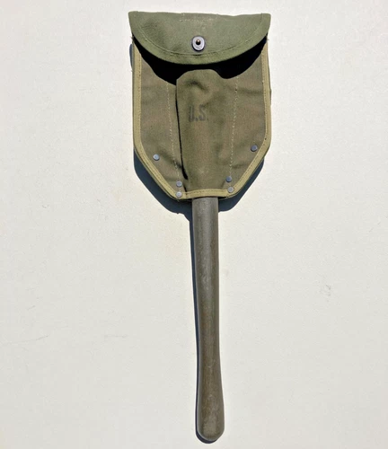 WW2 US Army Military Entrenching Shovel E-Tool Field Gear Equipment