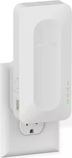 NETGEAR - AX3000 Dual-Band Wi-Fi 6 Wall Plug Range Extender - White
