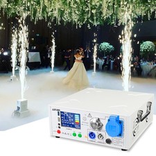 White 1500W Mobile Rechargeable Battery Base Pack for Cold Spark Machine