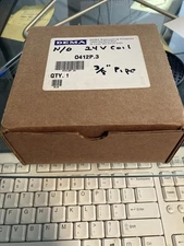 Dema VALVE 0412P.3 Brass Normally Open Solenoid Valve, 24VAC, 3/8 In Ports