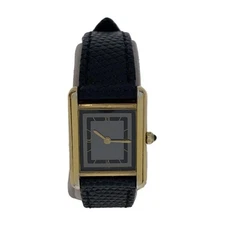 CARTIER Mast Tank SM Case Size 2.8 ×2.3cm Used Watch #91015