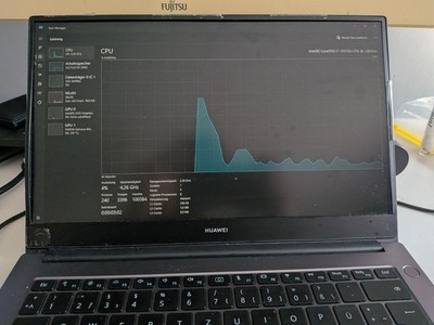 HUAWEI MateBook D 14   i7, 16 GB RAM, 512GB SSD, MX250   Läuft einwandfrei!