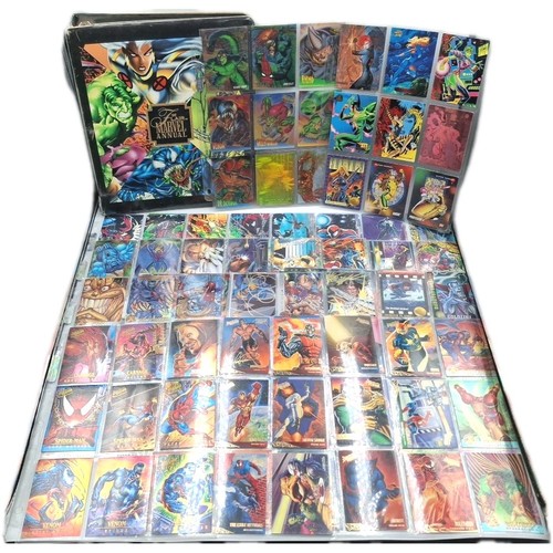 '95 Flair Marvel 36 Pages 1992-95 Cards Masterpieces, Holoblast, Fleer Ultra Etc - Picture 1 of 24