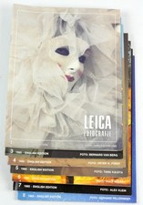 LEICA FOTOGRAFIE MAGAZINE - 1, 3, 4, 5, 6, 7, 8 1985