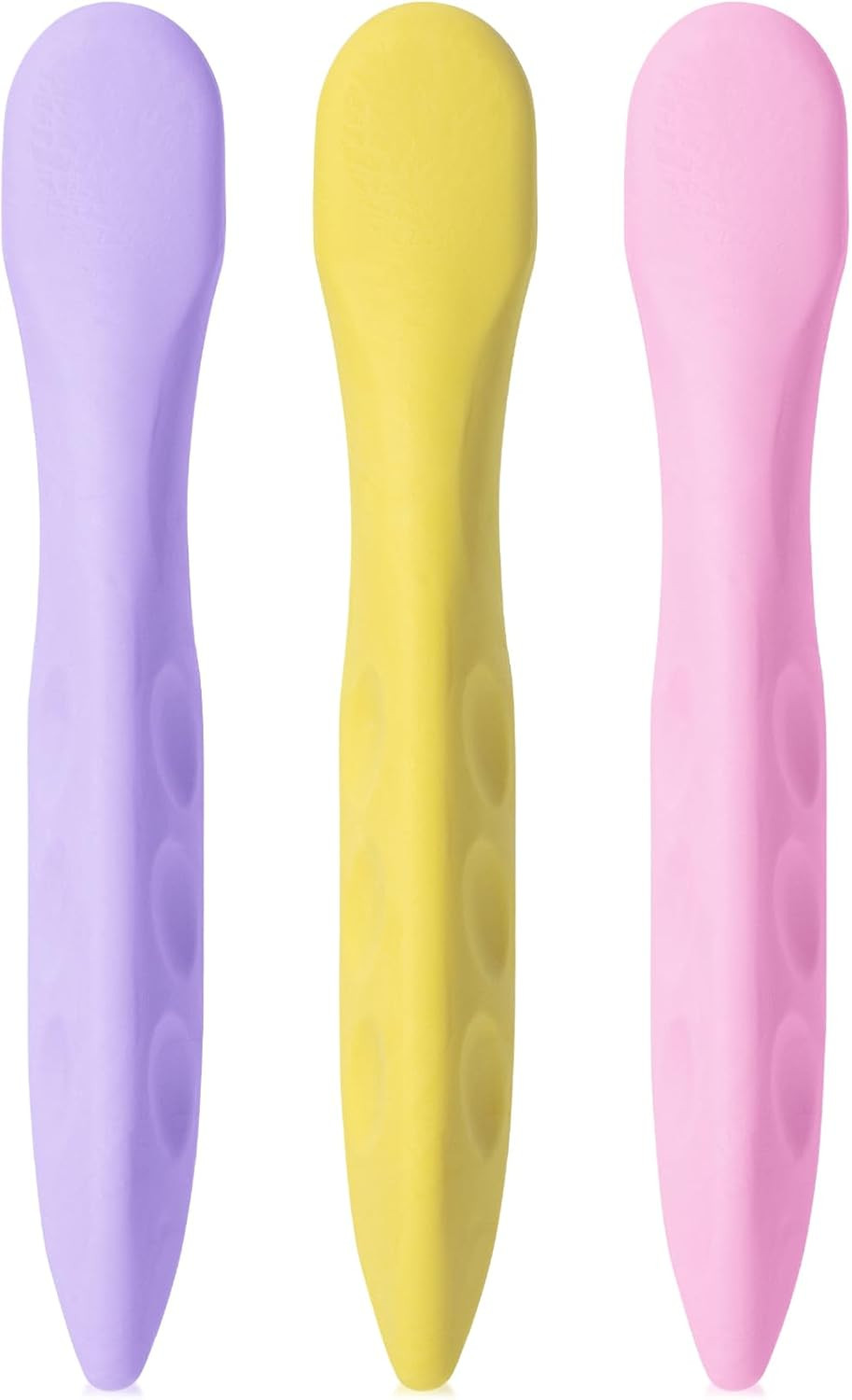 - Pen-Shaped Erasers, 3 Pack, Pastel Colors, Large, Cute Erasers for Girls