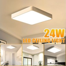 Slim LED Ceiling Lights Square Panel Down Light Bedroom Living Room Wall Lamp
