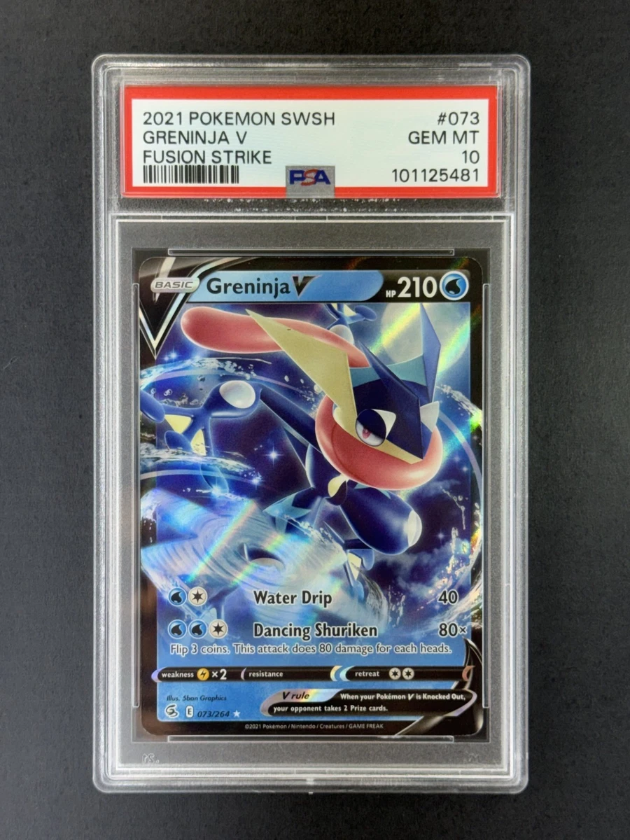 Greninja V Pokémon TCG Cards for sale | eBay