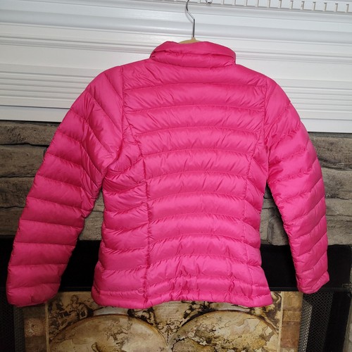 Patagonia Down Sweater Jacket Girls Size Large 12 Pink Puffer - Picture 8 of 11