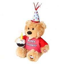 Dancing Singing Happy Birthday Interactive Teddy Bear Stuffed Animal