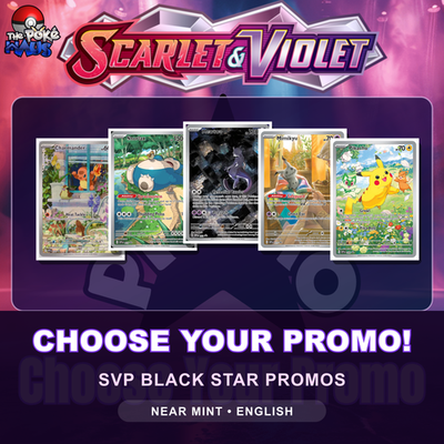 Pokemon Scarlet & Violet Black Star Promos Choose Your Card SVP