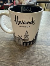 Harrods UK *3D Skyline Mug* Black & White Fro...