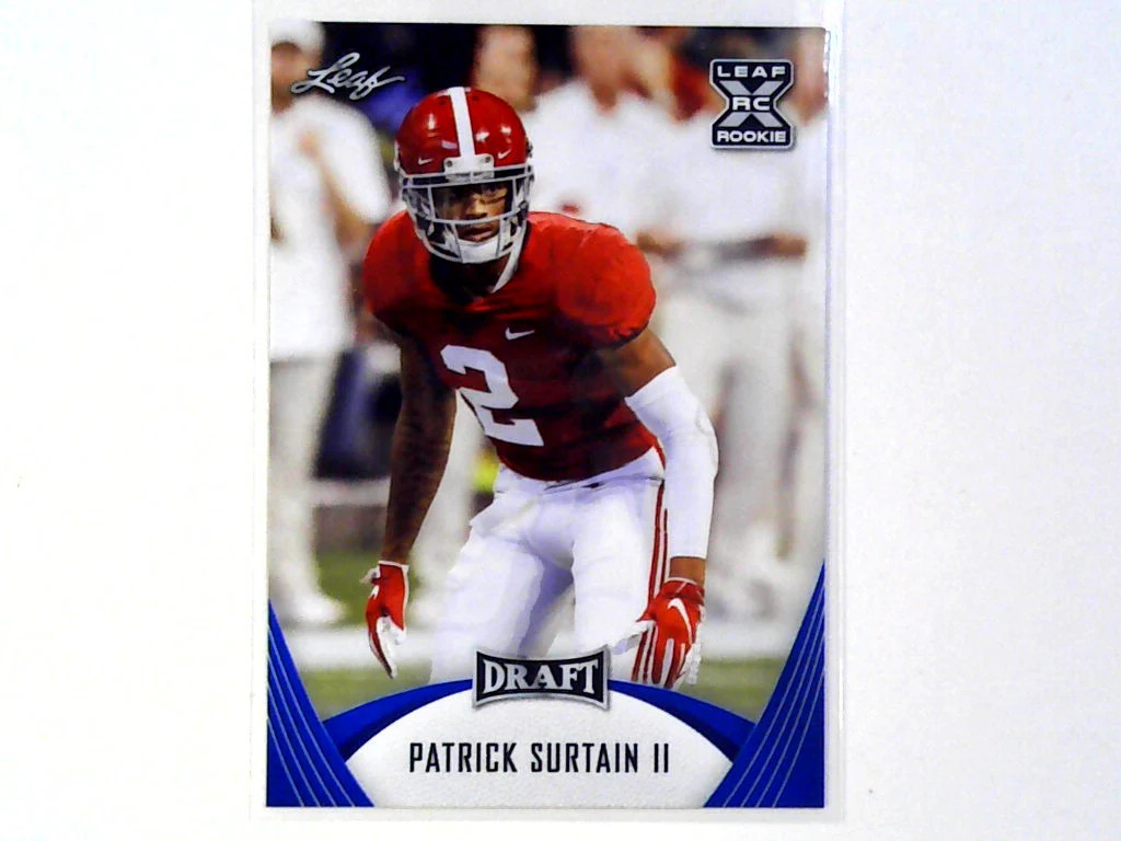 Patrick Surtain II 2021 Leaf Draft  Rookie Blue #38