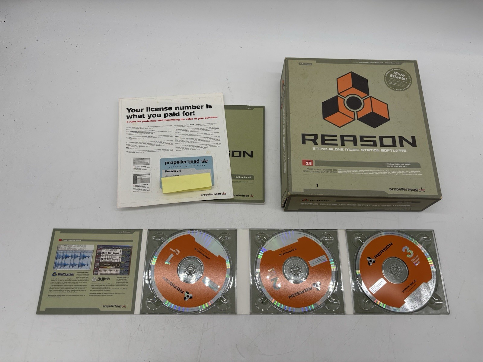 Propellerhead Reason 2.5 Stand-Alone Music Station Software