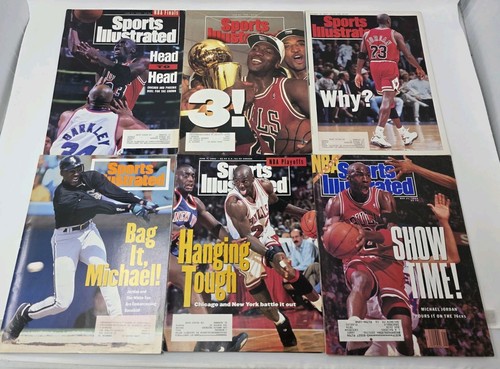 Michael Jordan Sports Illustrated Lot (11 Issues) Chicago Bulls Air Jordan GOAT