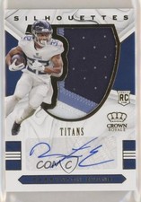 2020 Chronicles Crown Royale Silhouette Prime 6/25 Darrynton Evans Auto 0c6