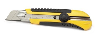 Messer Stanley Cutter 25 mm Länge 180 mm 0,7 mm Klinge Dyna-Grip Griff 1-10-425