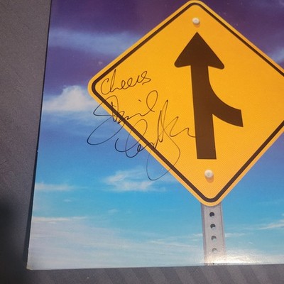 David Coverdale Autographed 1993 Page/ Coverdale 1st Pressing Vinyl Album