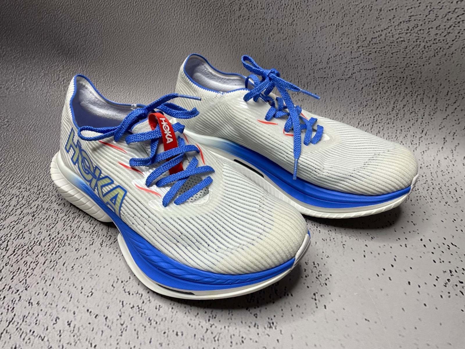 Hoka One One Cielo X1 Blue Running Shoes Unisex Size UK 8 EU42