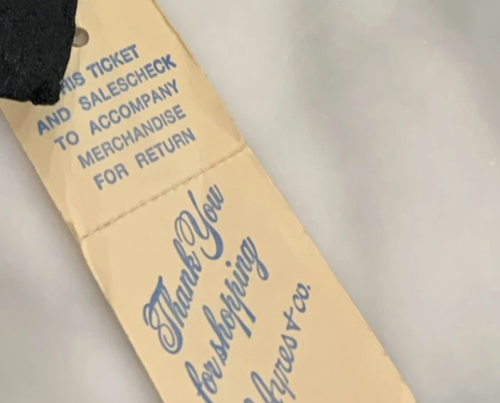 复古 Anne Klein 100% 真丝围巾黑色矩形 17x60 英寸现代艺术全新无标签 — 第 2/4 张图片