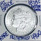 1878 S MORGAN SILVER DOLLAR AUTHENTIC HI GRADE U.S. MINT COIN FREE SHIPPING 4960