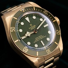 2026 NEW UNWORN Tudor Black Bay 58 39mm Green Dial 18K Yellow Gold 79018V