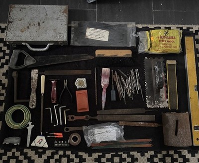 Restposten Werkzeugkoffer voll Werkzeug gebraucht Handwerkzeuge etc Konvolut gemischt teils Vintage