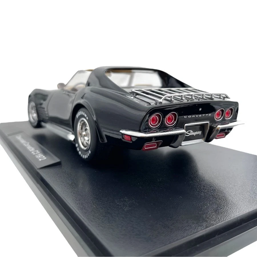 Modellino Auto 1/18 KK Chevrolet Corvette C3 1972 Black - Immagine 4 di 4