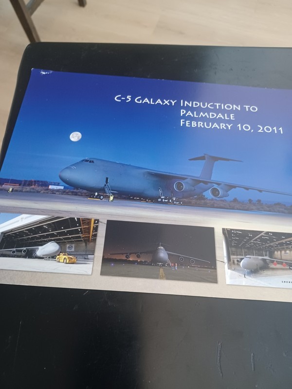 C-5 GALAXY INDUCTION TO PALMDALE Picture  2-10-11