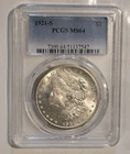 1921-S Morgan Silver Dollar PCGS MS64