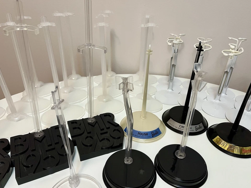 Soporte para muñeca 52 piezas para Barbie, muñeca de moda de 12 pulgadas con 23 piezas adicionales Foto 3 de 4