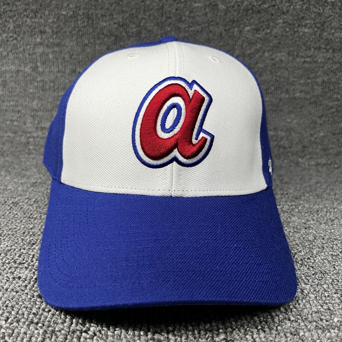 New '47 Brand Atlanta Braves Adjustable Baseball Cap Blue White Red