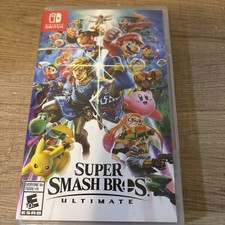 Authentic Box Case ONLY Replacement Nintendo Switch Super Smash Bros. Ultimate
