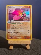 Pokemon Card Medicham 34/108 Reverse Holo Stamped EX Power Keepers Light Play