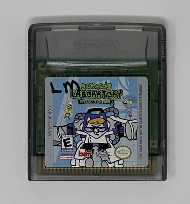 Nintendo Game Boy Color Dexter s Laboratory Robot Rampage Authentic Tested