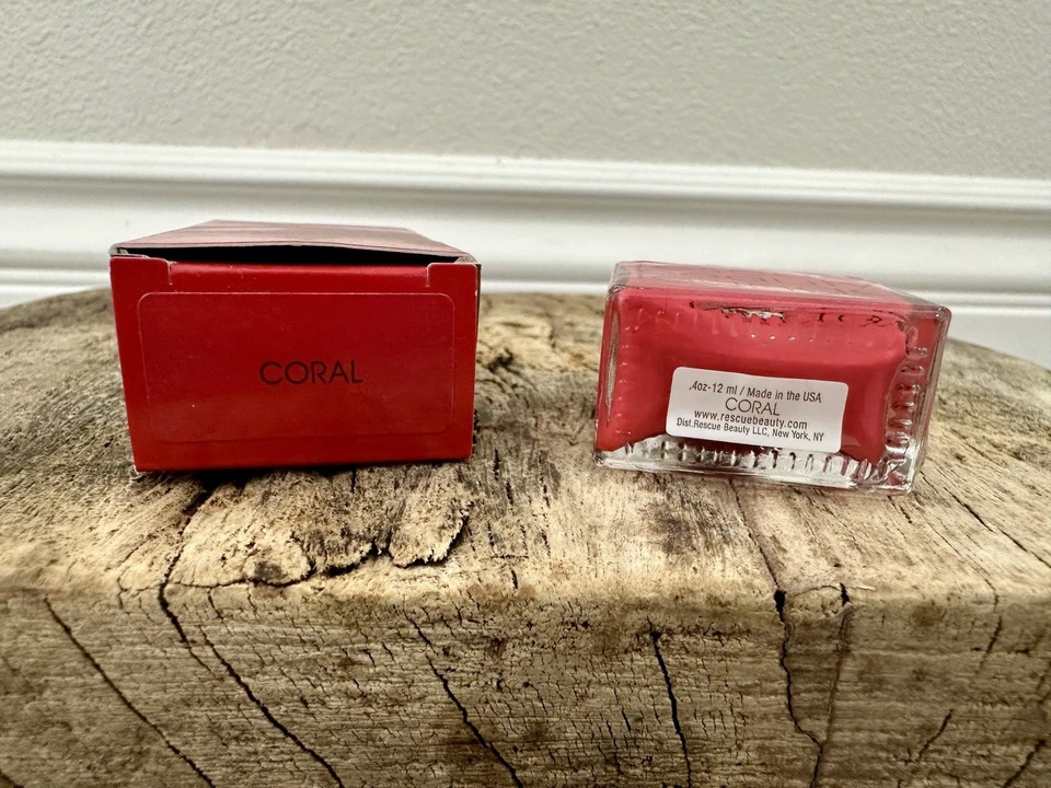 Esmalte de uñas Rescue Beauty Lounge “Coral” | Nuevo en caja Foto 2 de 3
