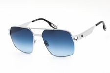 PORTA ROMANA 503 600 Sunglasses Silver Frame Blue Gradient Lenses 59mm