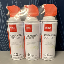 Office Depot Cleaning Duster Dust Blower 10 oz Cans, Pack of 3