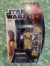 Sealed MACE WINDU STAR WARS THE CLONE WARS FIGURE JANGO FETT HELMET CW8 2011